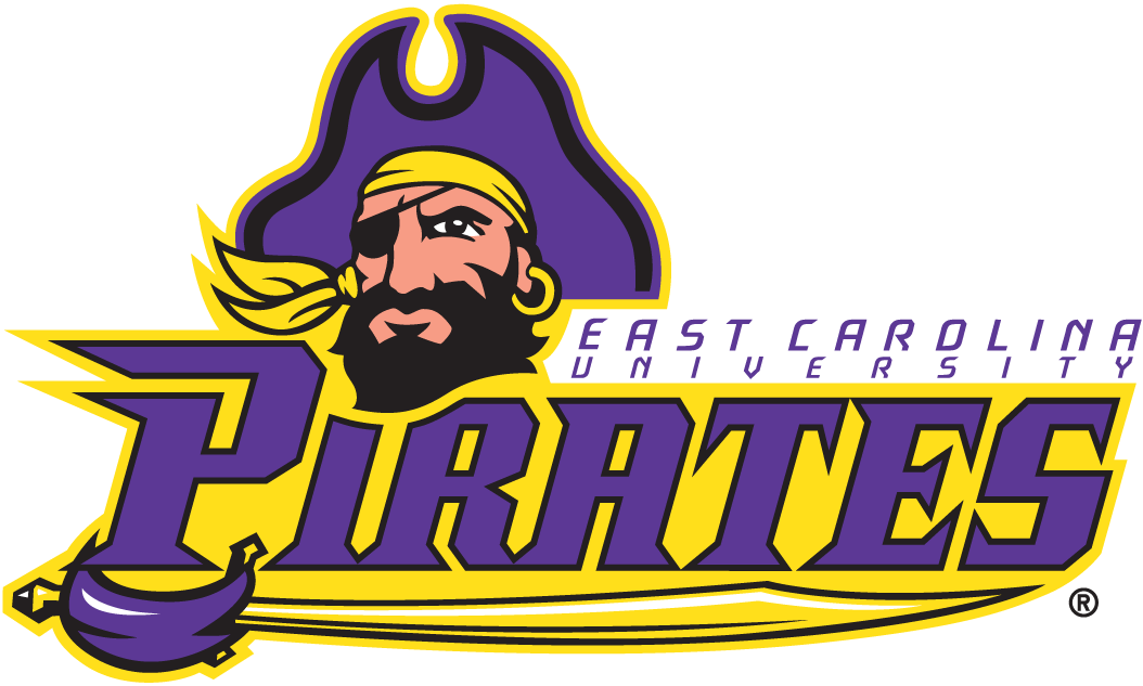 East Carolina Pirates 1999-2003 Primary Logo t shirts DIY iron ons